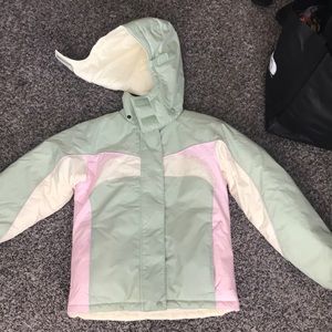 Green ski-winter jacket Columbia